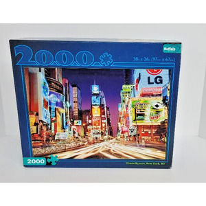 Buffalo Games "Time Square, NY" 2000 Piece Jigsaw‎ Puzzle - Complete